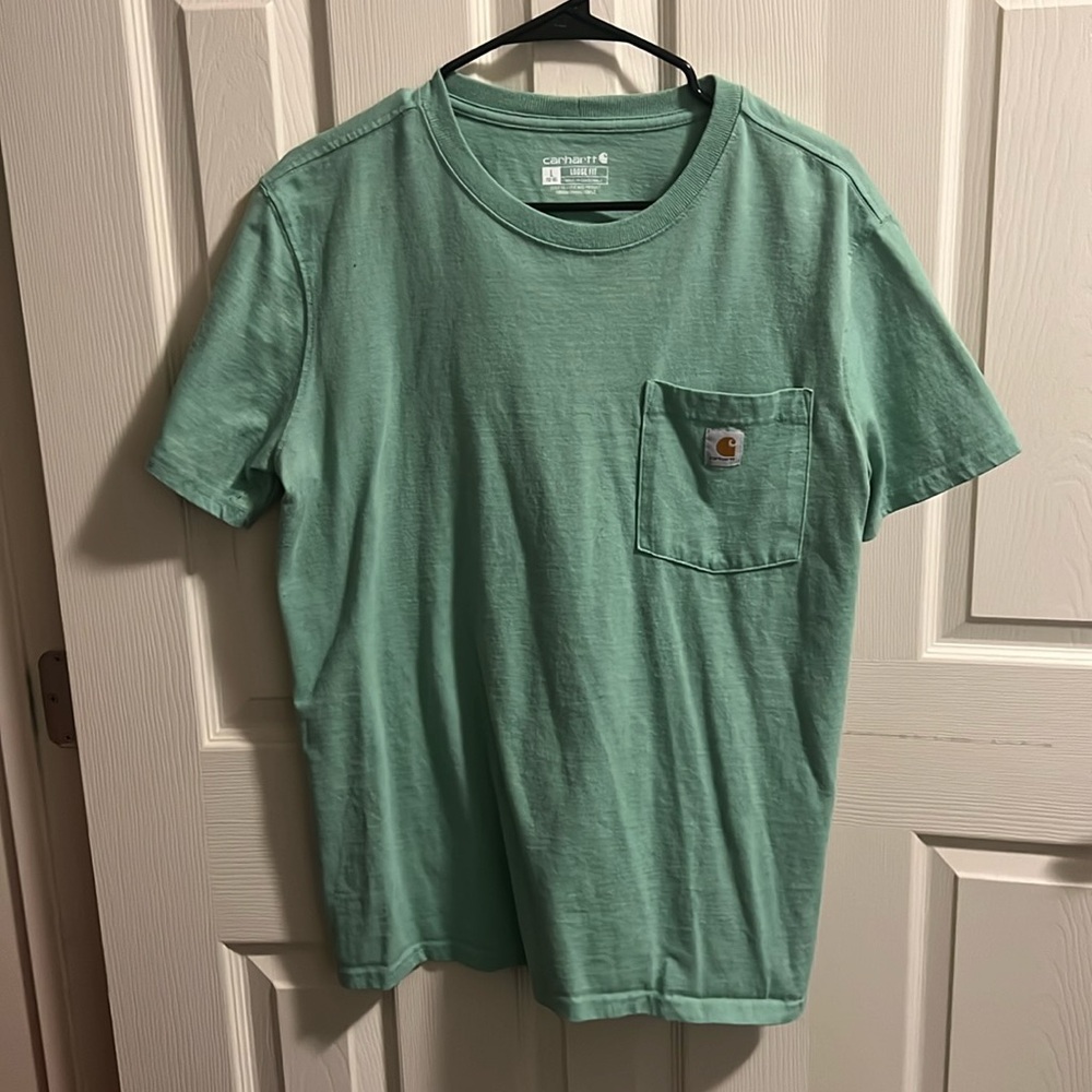 Turquoise Women’s Carhartt Tee